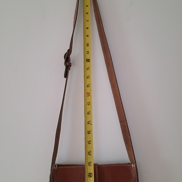 Patricia Nash Venezia Heritage Pouch Crossbody Leather Bag - Picture 10 of 11